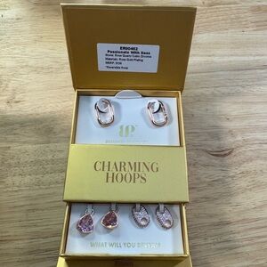 Passionate With Sass Rose Gold Earring Set